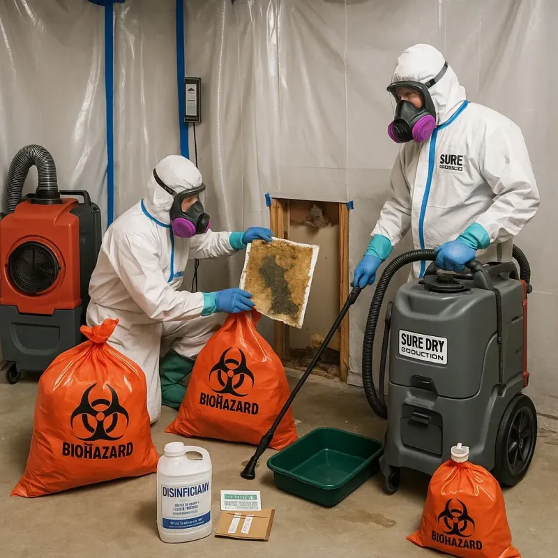 Contaminated Water Handling Protocols process in College Station, TX