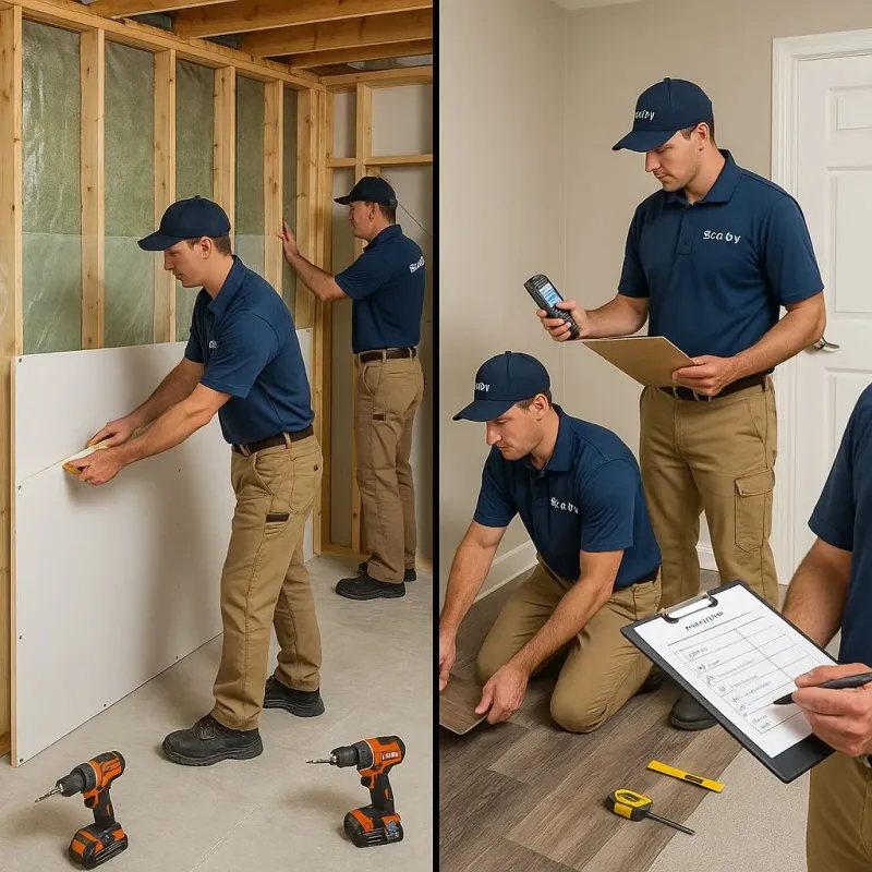 Repairs and Reconstruction process in College Station, TX