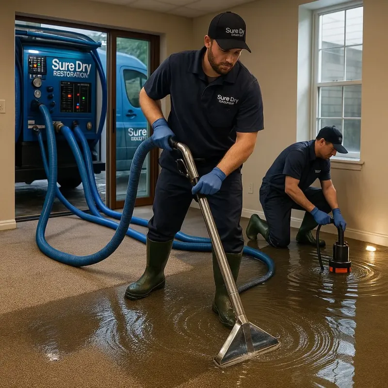 Water Extraction and Removal process in College Station, TX